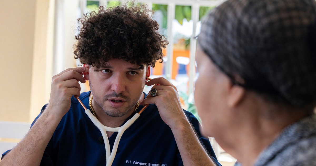 Amid a doctor shortage in Puerto Rico, a rapper and physician fills the gaps