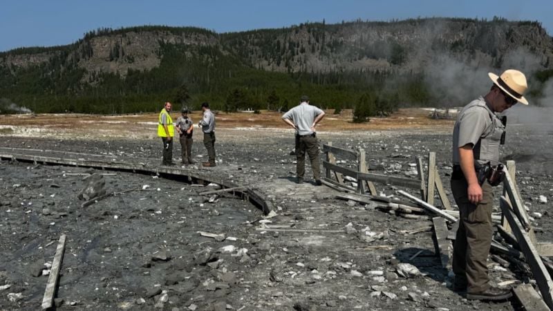 Yellowstone National Park closes some areas after hydrothermal explosion