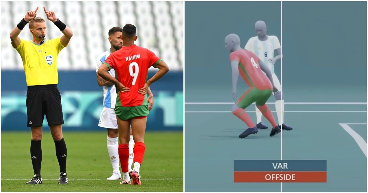 Why VAR Took Two Hours to Disallow Argentina’s Goal vs Morocco at Olympics