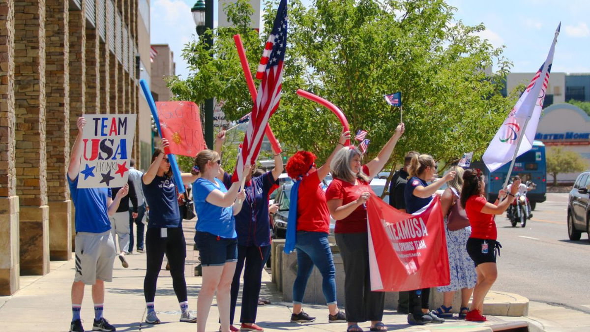 Honk and Wave events to be held Friday around Colorado Springs to show support for Team USA