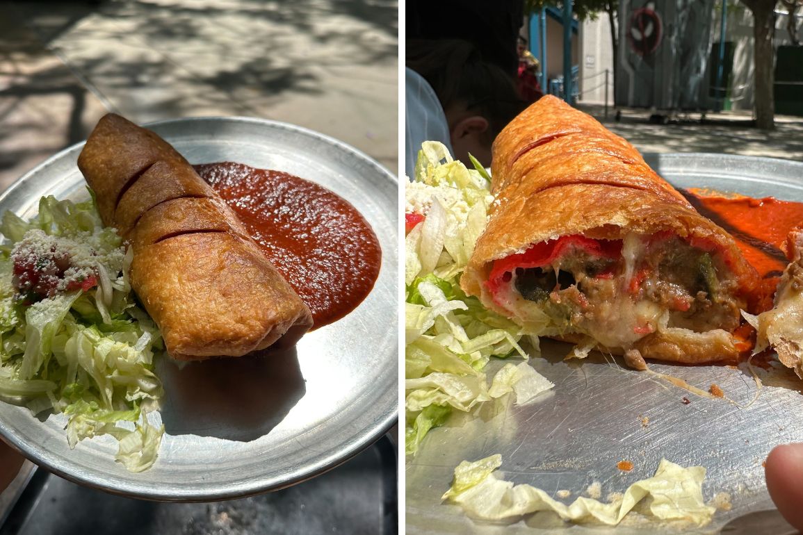New 'Deadpool & Wolverine' Chimichanga is a Massive Meal at Disney California Adventure