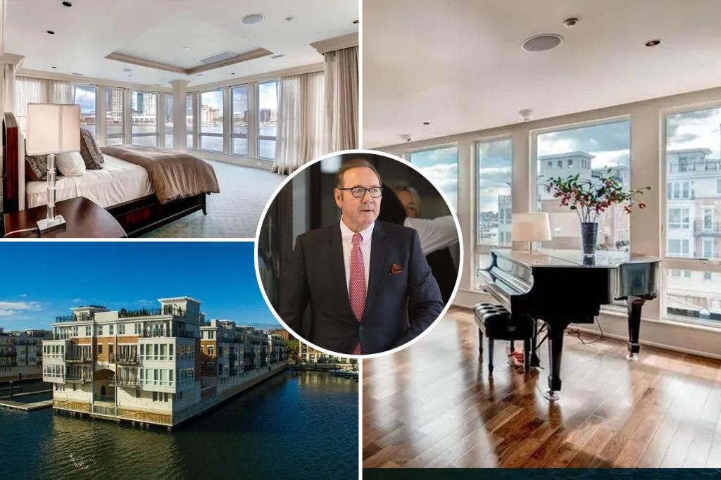 Kevin Spacey's Baltimore home sells at auction for $3.24M