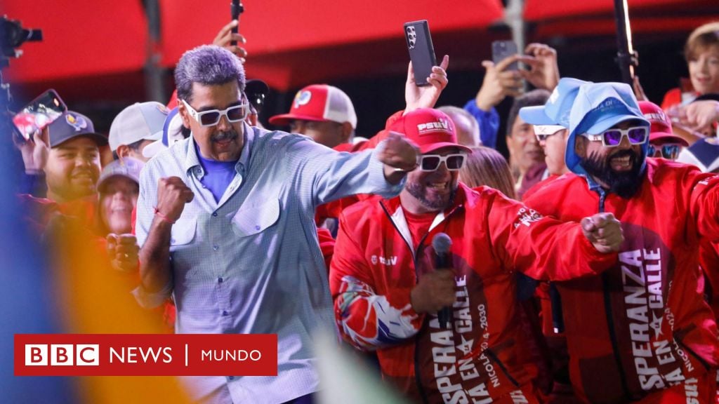 "¡Otra vez en las calles, de punta a punta!": Nicolás Maduro y su rival Edmundo González miden fuerzas en Caracas en un intenso cierre de campaña