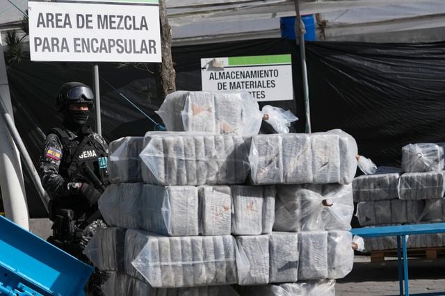 Stora drogbeslag i Ecuador