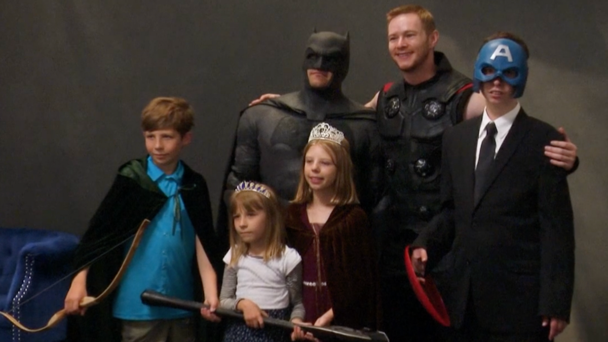 Superheroes honored for bringing smiles to Children’s Hospital Colorado patients