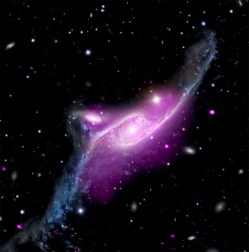 Chandra Sees the Peacock’s Galaxy
