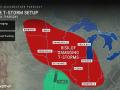 Severe thunderstorm risk to ramp up across the Central states