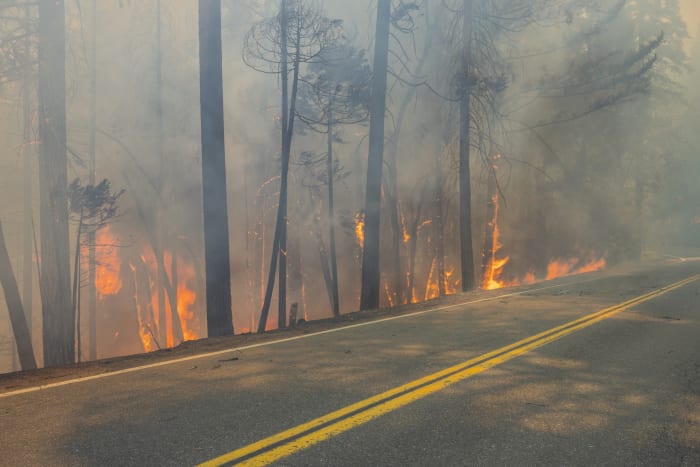 Thousands battle Western wildfires as smoke puts millions under air quality alerts