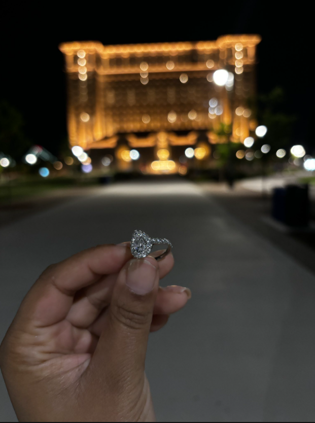 Detroit woman wants to return ring to couple who lost it near Michigan Central Station