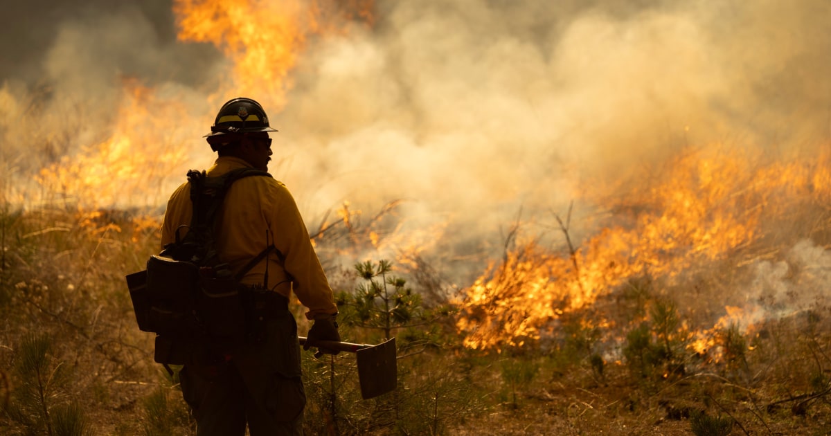 California wildfires rage on as firefighters work to contain them