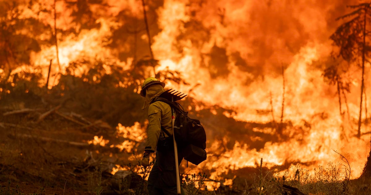 The Park Fire is now one of California's largest on record as it burns area nearly half the size of Rhode Island