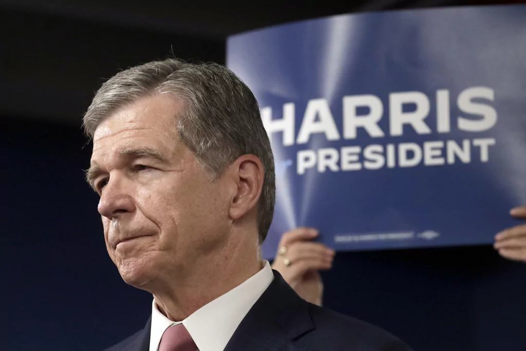 Roy Cooper takes himself out of running for Harris’s vice president