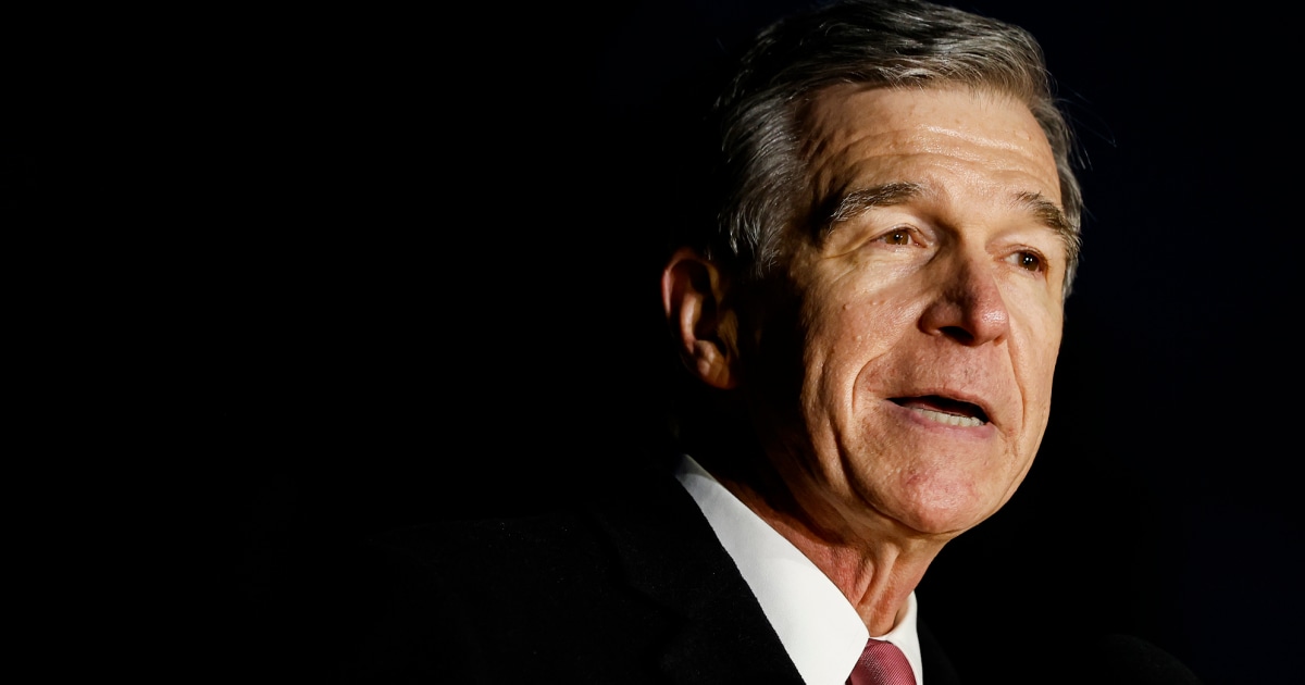 Roy Cooper backs out of consideration to be Harris’ running mate