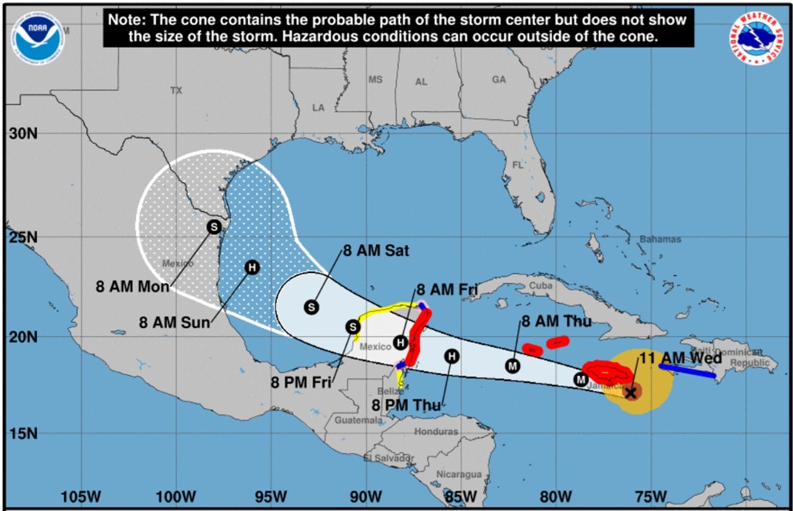 Cruise ships alter course due to earliest Category 5 hurricane in history