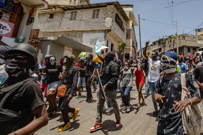 US ambassador visits Haiti to meet new leaders and Kenyan police helping to curb gang violence