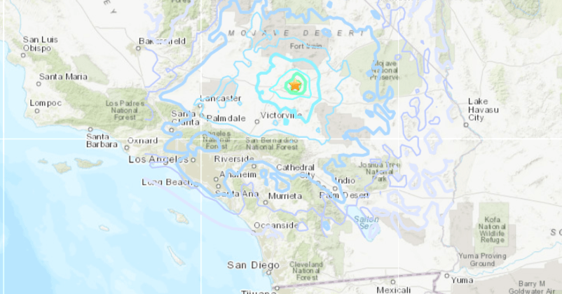 Magnitude 4.9 earthquake rattles Southern California