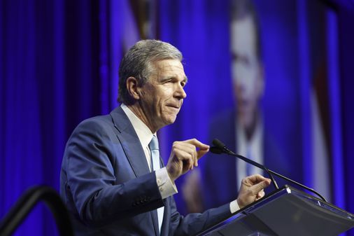 NC Governor Cooper opted out of Harris VP vetting, in part over worry about GOP lieutenant, according to AP sources