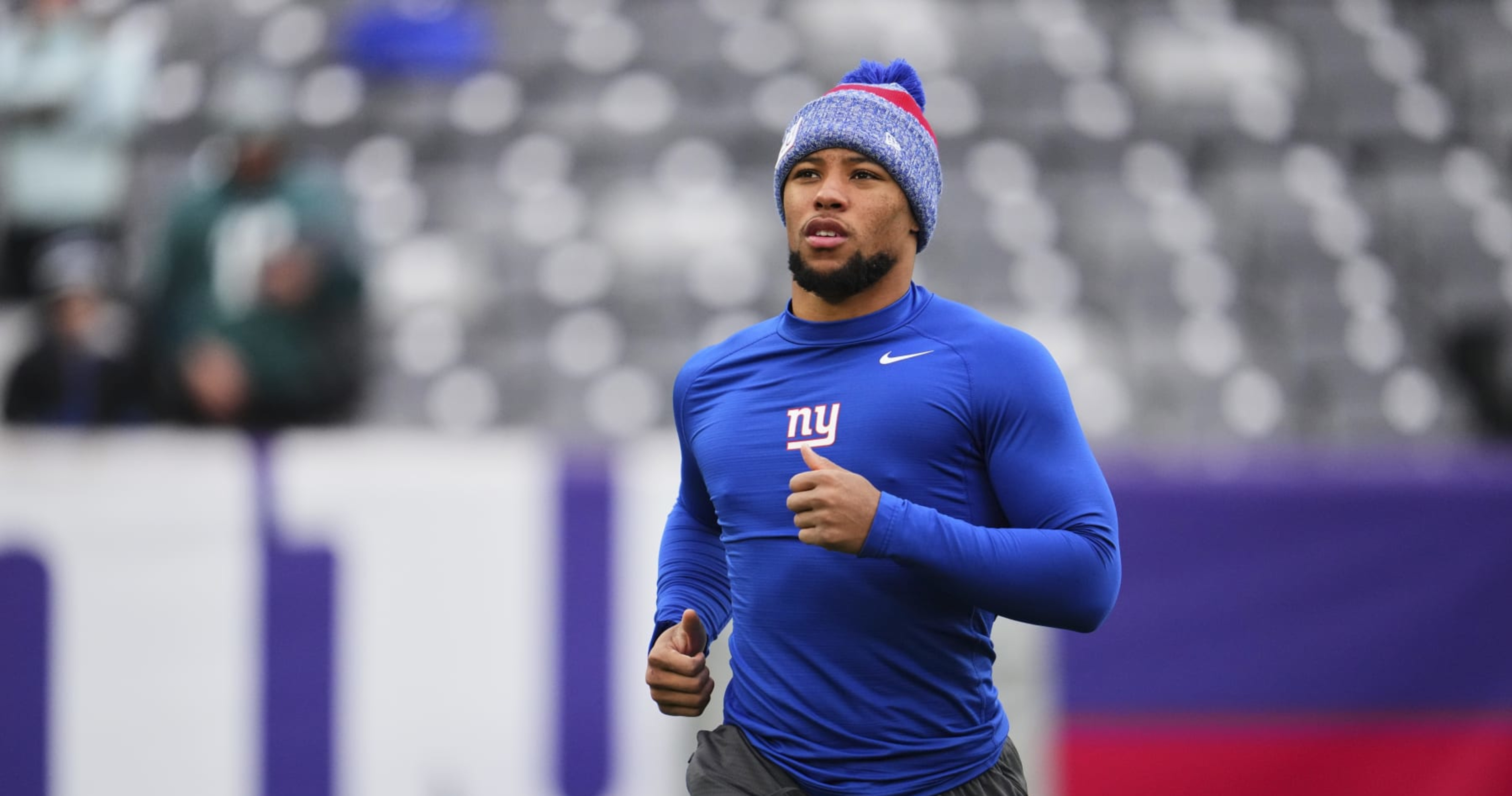 Saquon Barkley Calls Giants Contract Talks 'Disrespectful' and 'A Slap in the Face'