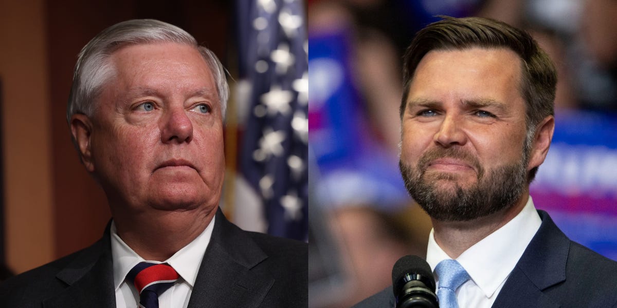 Lindsey Graham tried to stop Trump from choosing JD Vance as his VP pick, report says