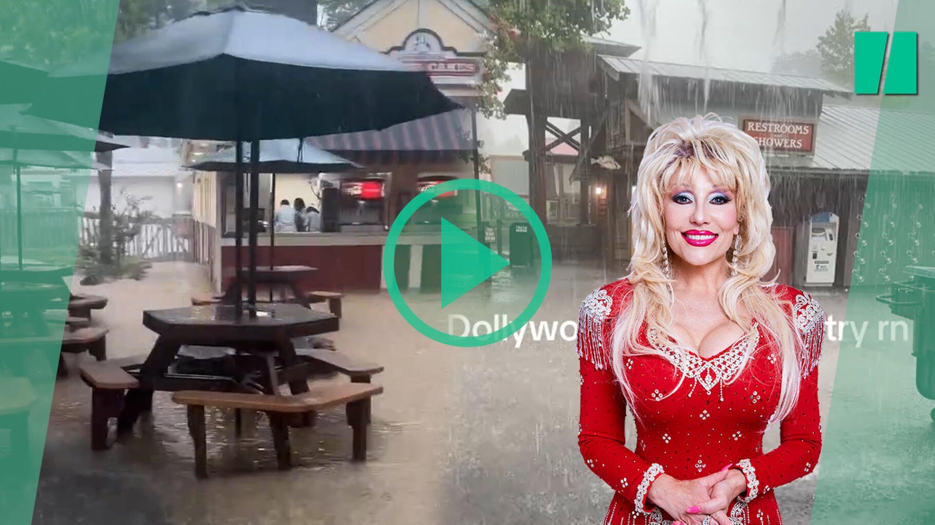Un orage inonde Dollywood, le parc d’attractions dédiée à Dolly Parton dans le Tennessee