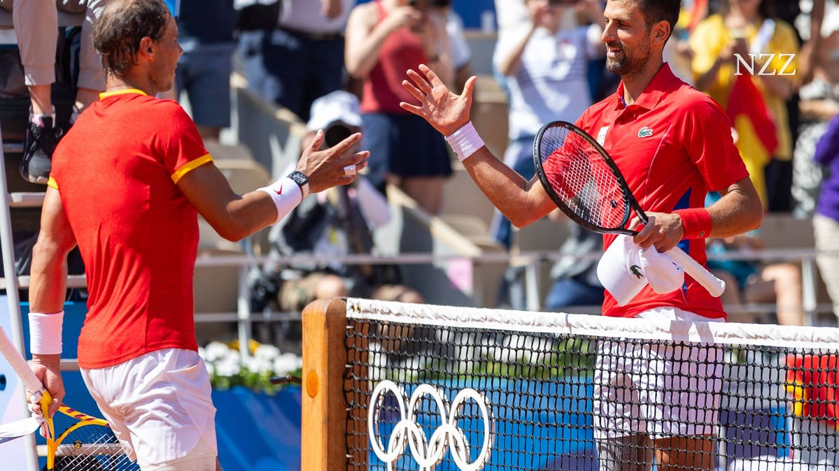 Beim olympischen Tennis-Highlight auf dem Sand von Roland-Garros ist Nadal gegen Djokovic chancenlos