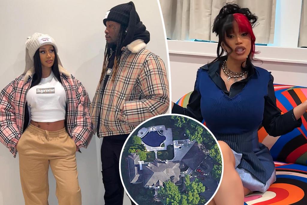 Cardi B claps back at rumors her and Offset’s $5M Atlanta mansion is in foreclosure: ‘Hating bad’