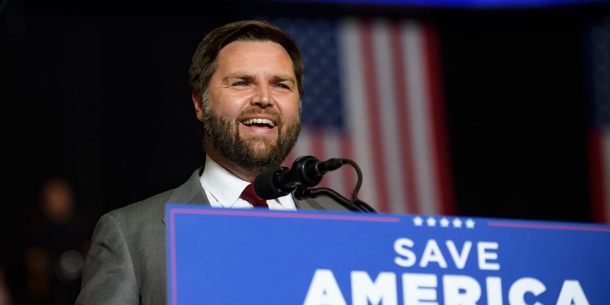 JD Vance called Democratic leaders 'childless sociopaths' in a fundraising email in 2021