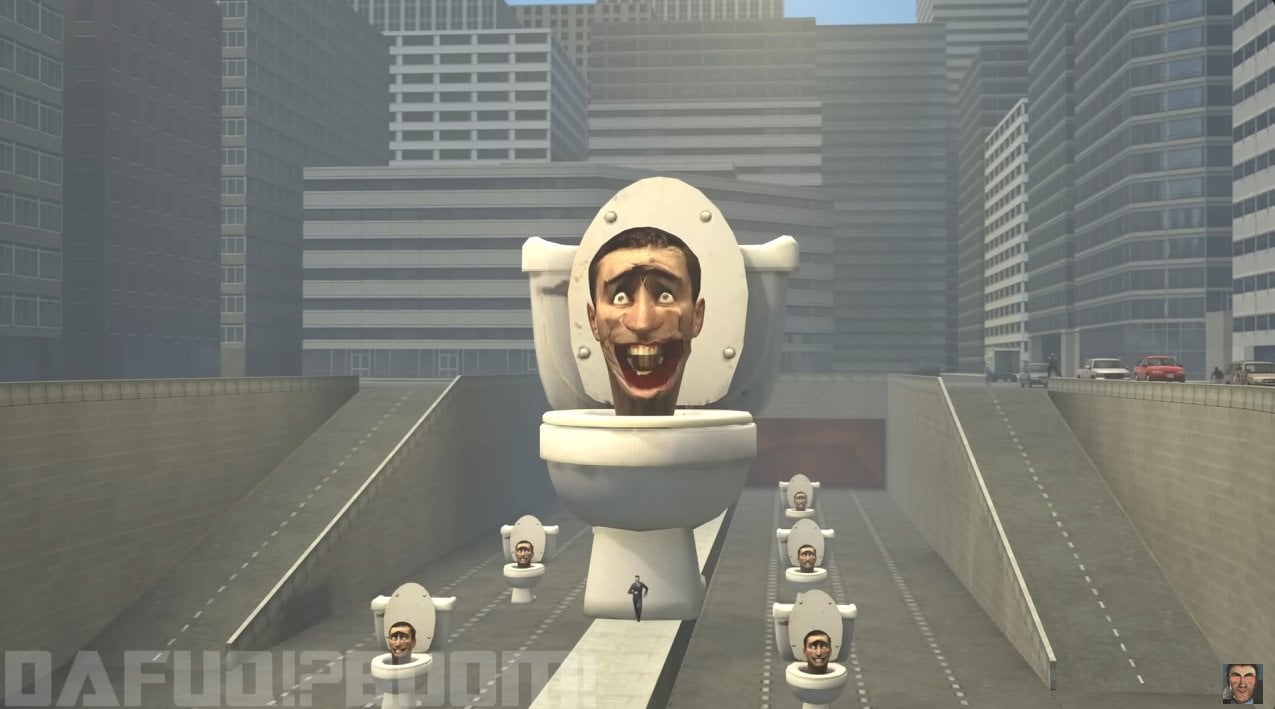 Garry’s Mod Creator Says Skibidi Toilet Served Him With a Copyright Takedown Notice