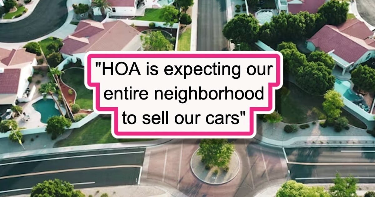 HOA demands residents sell their cars and renovate their homes before 2026: 'This is the best for the neighborhood'