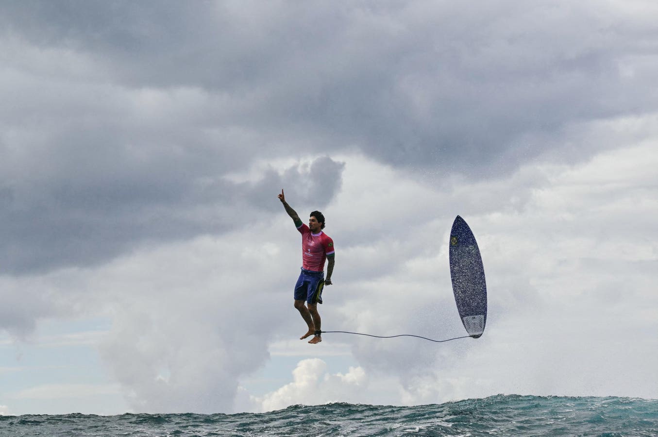 A Bit Different Than In Paris: Olympic Surfing Fashion In Tahiti