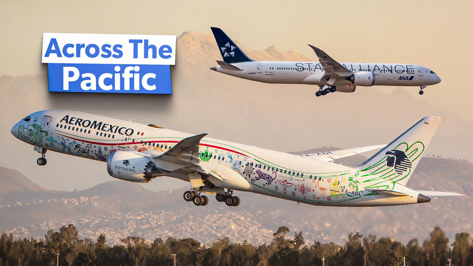 Which Airlines Fly Between Asia & Mexico?