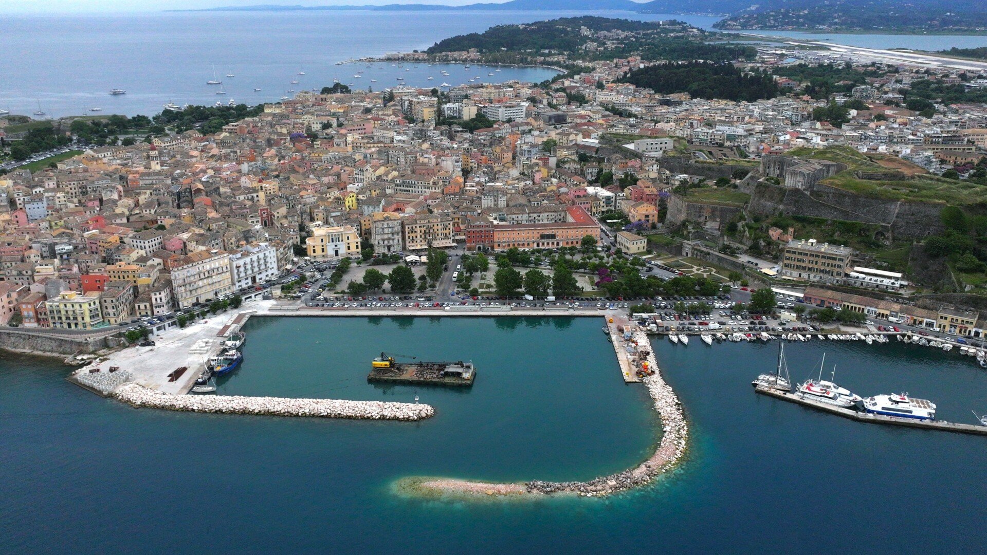 Corfu mega-yachts marina: The sub-concession contract for its construction to be signed