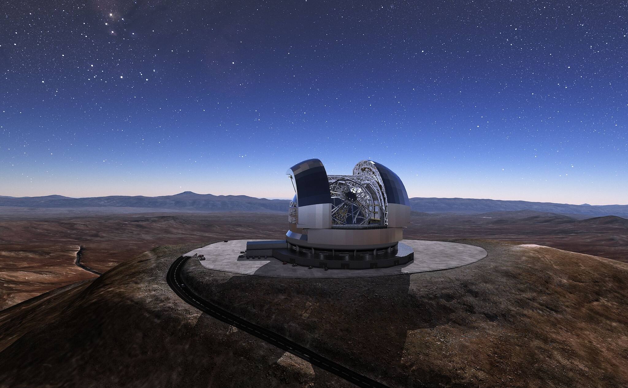 Đài thiên văn ELT giữa sa mạc Chile: Kính viễn vọng lớn nhất thế giới trong tương lai