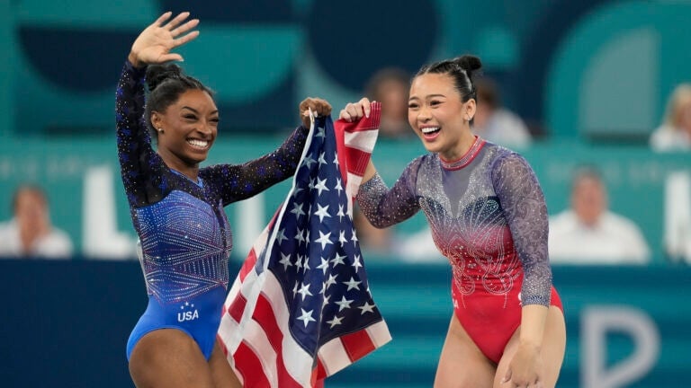 Simone Biles earns second Olympic all-around gymnastics title