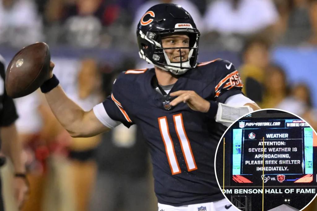 Brett Rypien steals show as Bears nip Texans in NFL Hall of Fame Game
