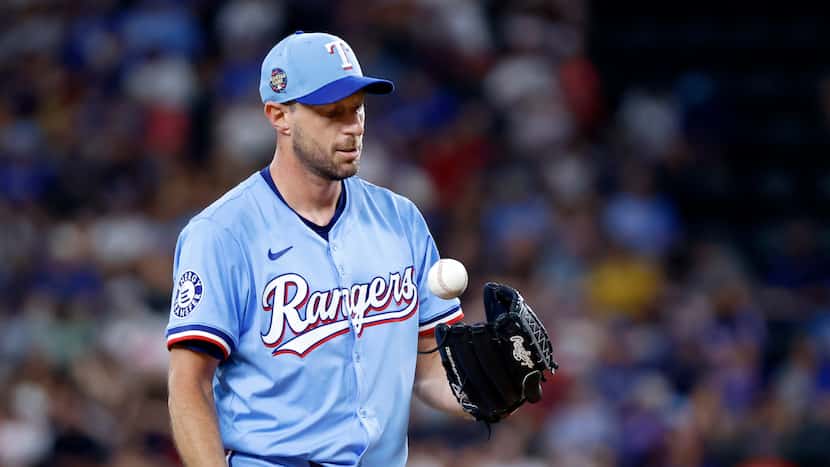 Texas Rangers place Max Scherzer on IL with shoulder fatigue, promote Walter Pennington