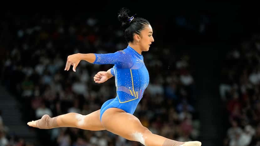 How did North Texas native Luisa Blanco fare in women’s gymnastics all-around final?