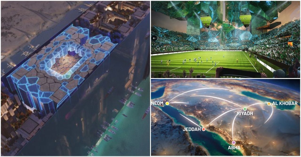 Plans For World Cup 2034 Saudi Arabia Stadium '350m Above Ground'