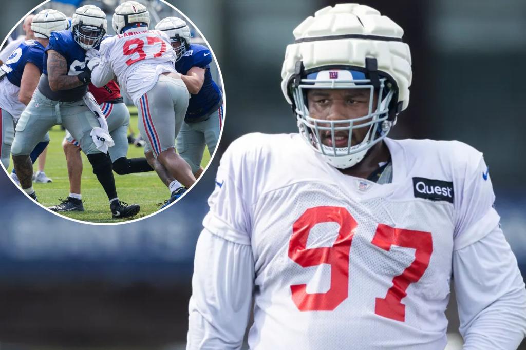 Dexter Lawrence has quest for Giants teammates as he continues dominance