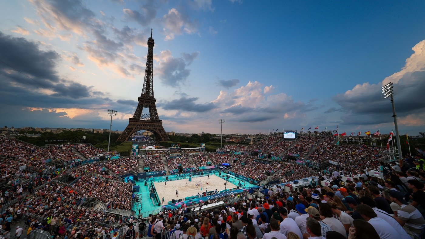 How the beach volleyball venue became one of the Paris Olympics’ hottest tickets