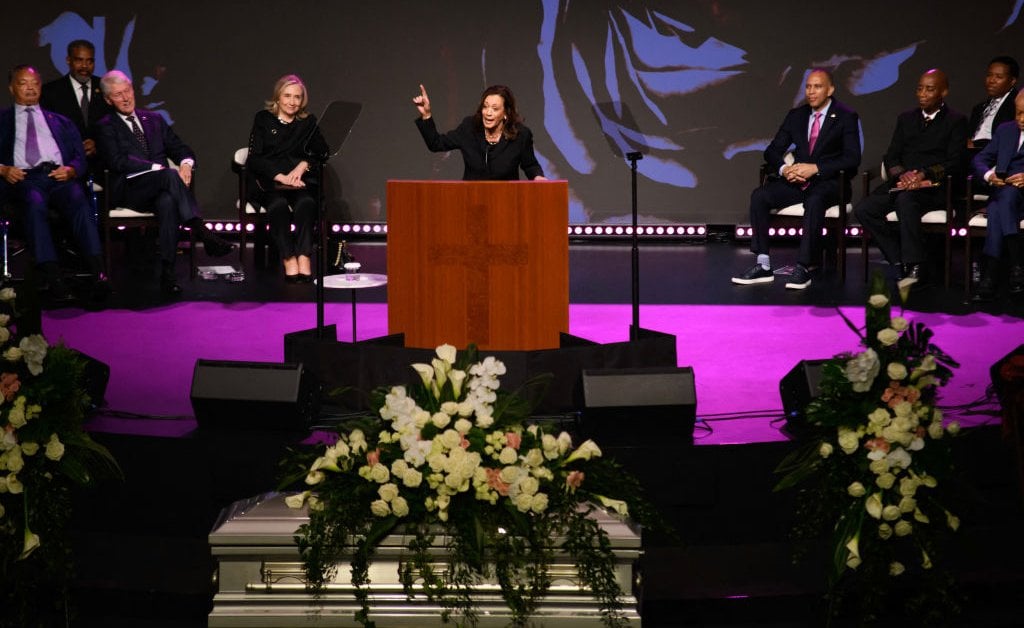 Harris Stresses Need to ‘Do Something Good’ With Power at Texas Congresswoman’s Memorial