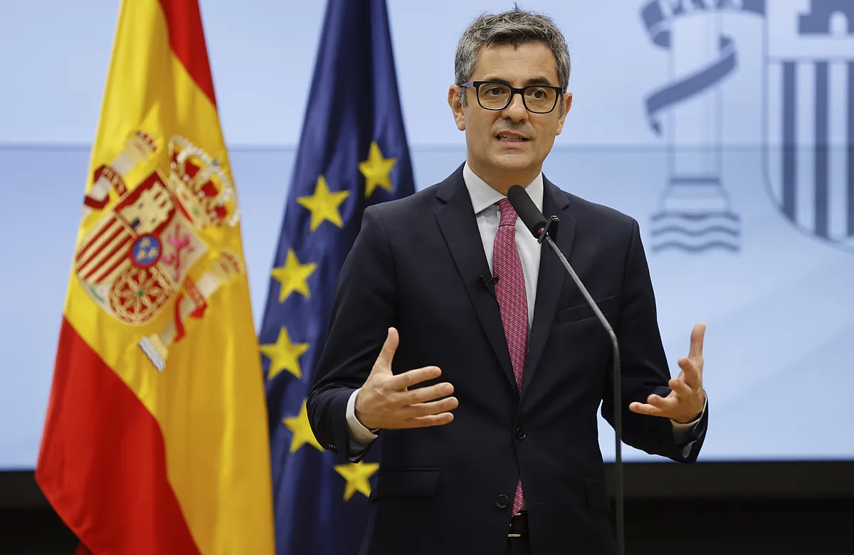 Bolaños celebra el apoyo de ERC a la investidura de Salvador Illa: "Catalunya guanya, Espanya guanya"