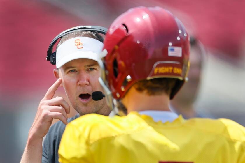 USC football grateful for 'massive progress' as it opens first Big Ten preseason camp