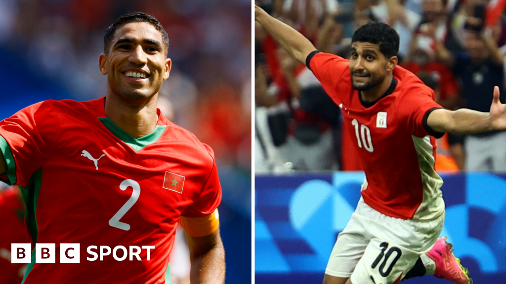 Egypt and Morocco into Olympic football semi-finals
