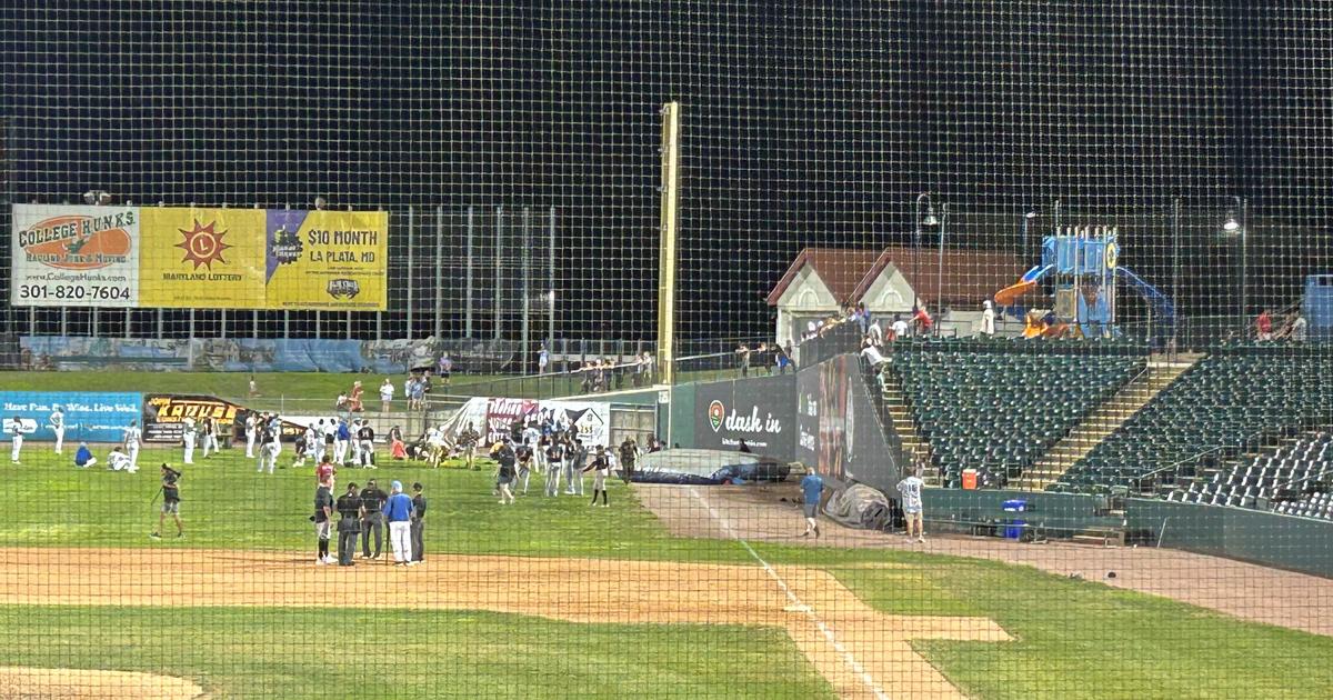 5-year-old boy dies when wind gust sends bounce house airborne at Maryland baseball game