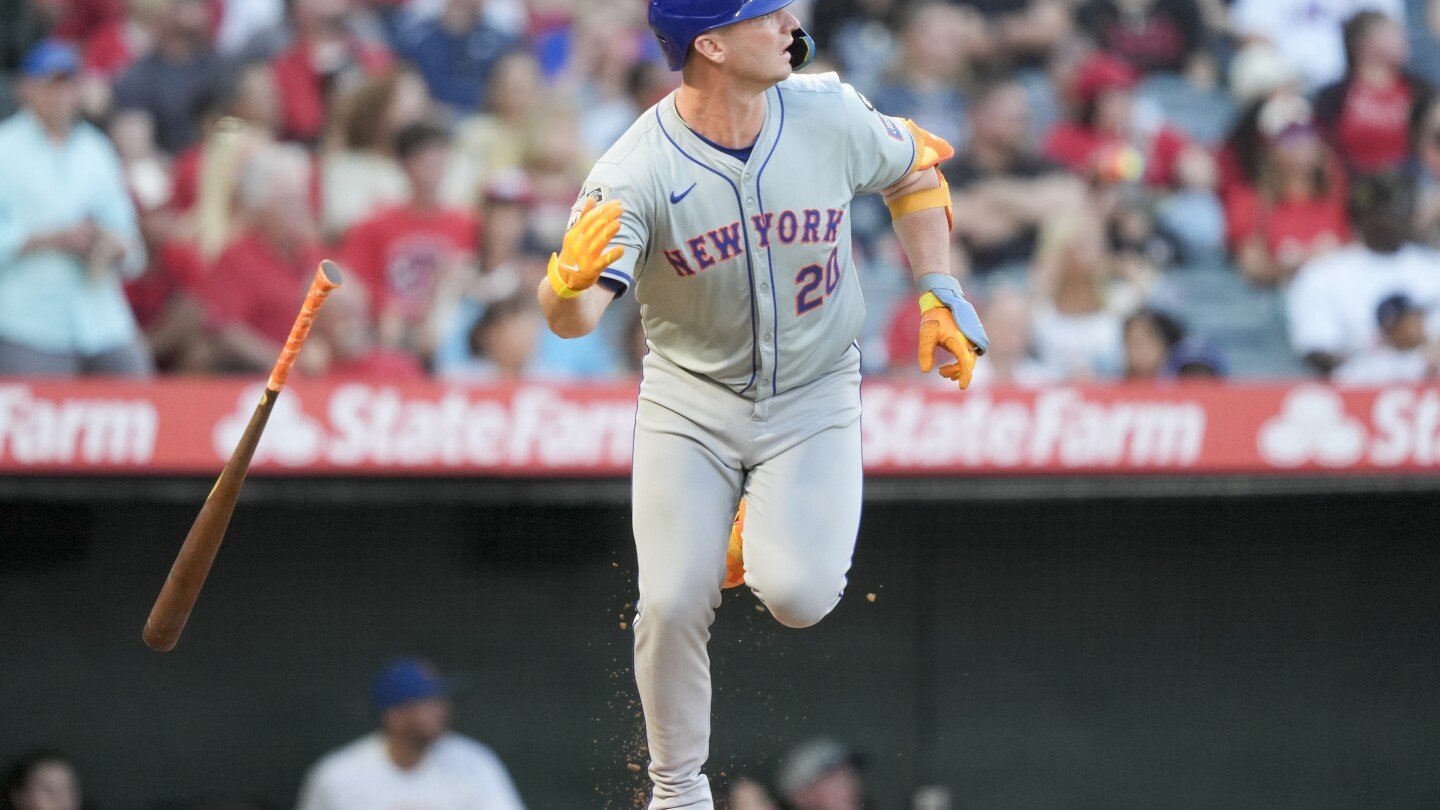 Pete Alonso homers and newcomer Paul Blackburn strikes out 6 for Mets in 5-1 victory over Angels