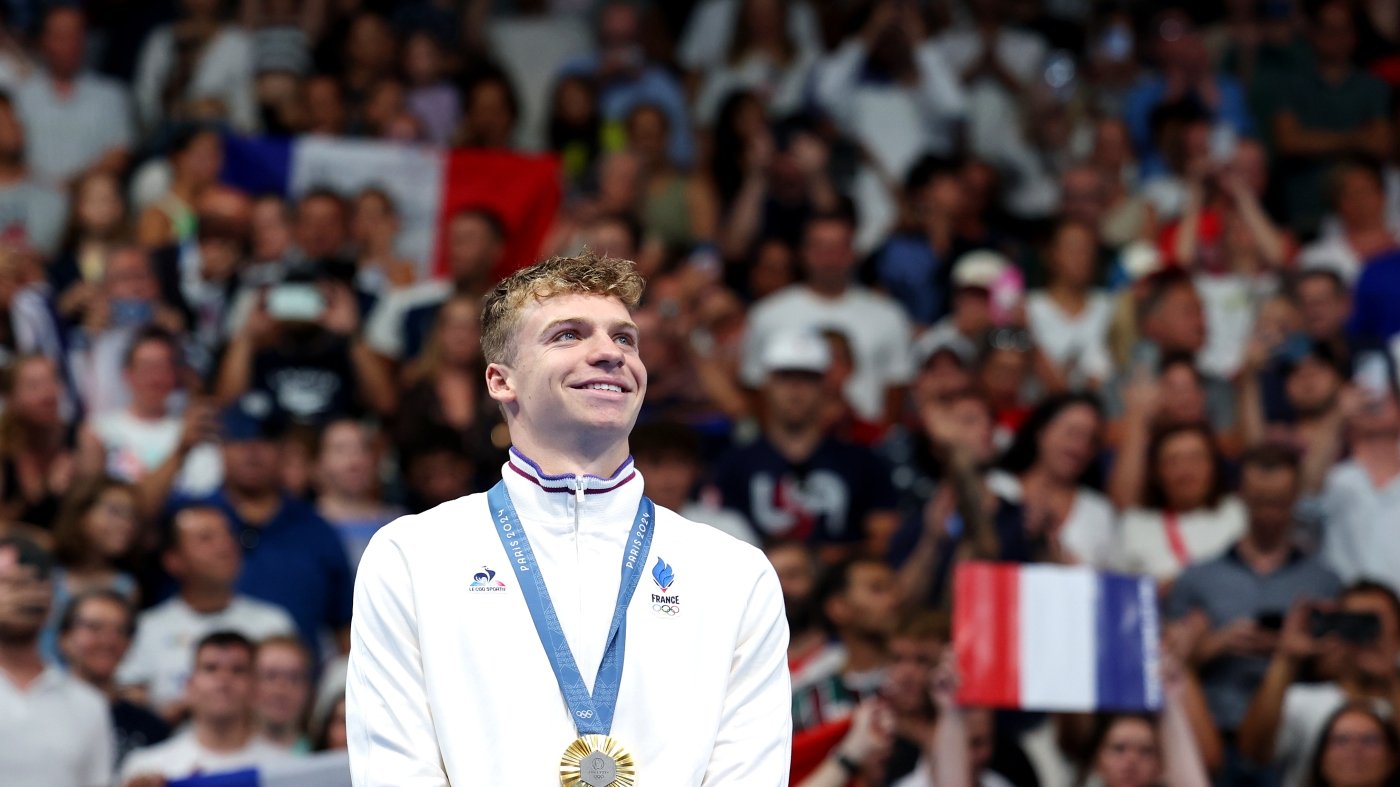 France's Léon Marchand claims his crown as the next big thing in Olympic swimming