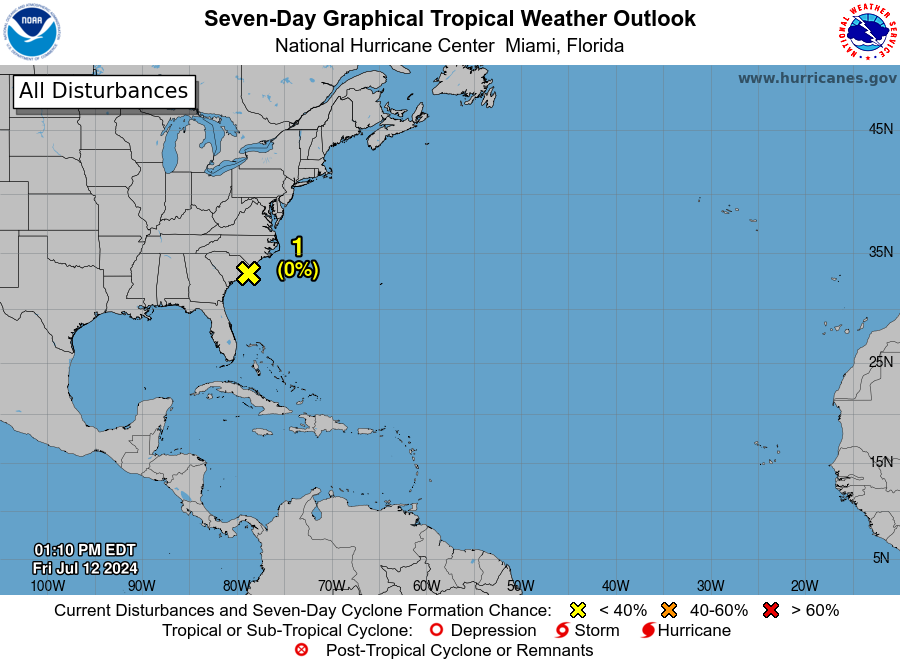 National Hurricane Center tracking system off Florida coast. See who may feel impact and when