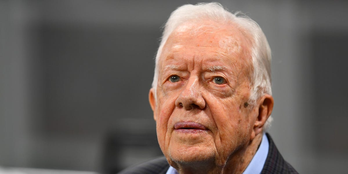 Jimmy Carter, nearing his 100th birthday, has recently become 'more alert' and is eager to vote for Kamala Harris