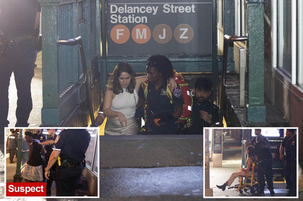 2 female tourists shoved onto NYC subway tracks